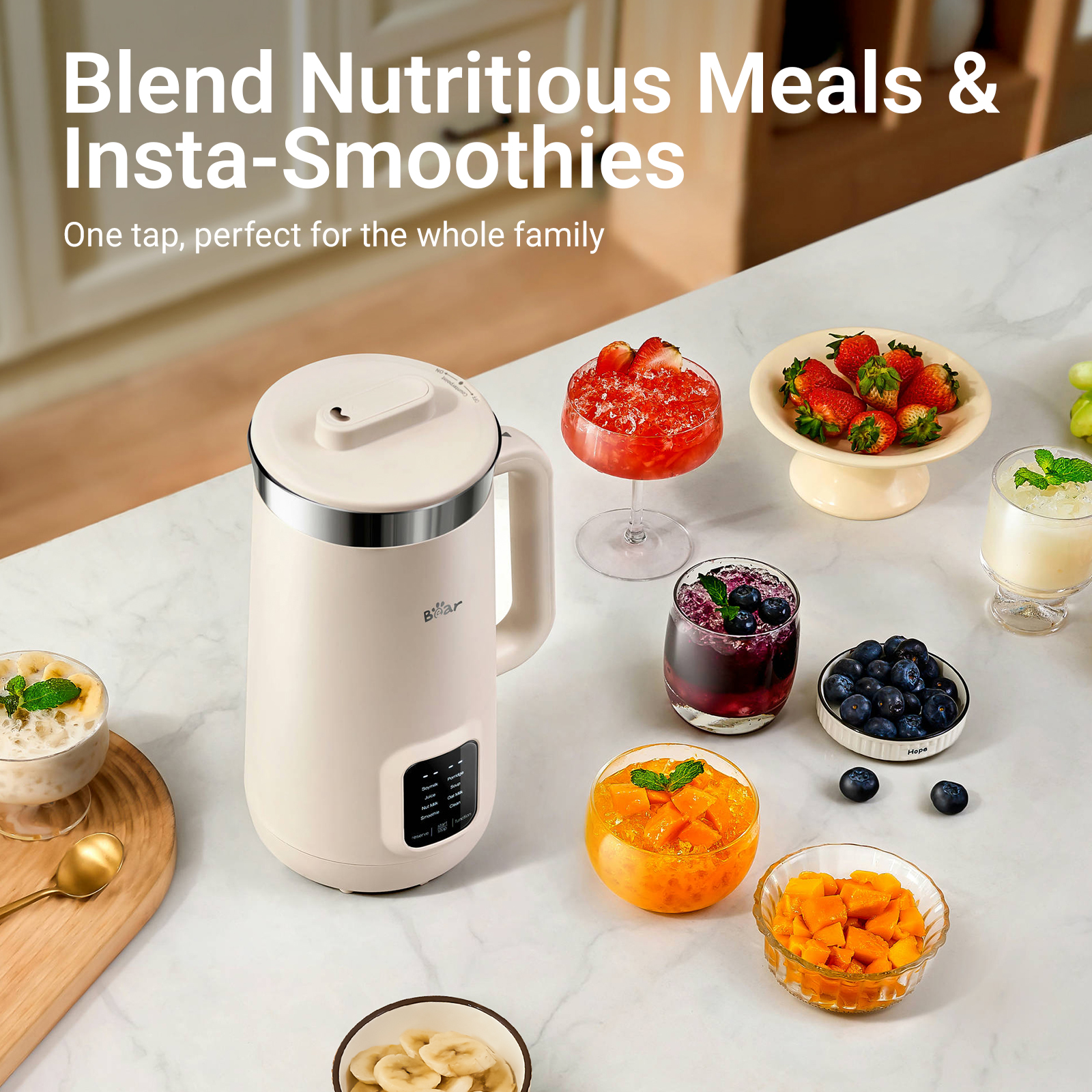 Bear 8 in 1 너트 밀크 메이커 기계