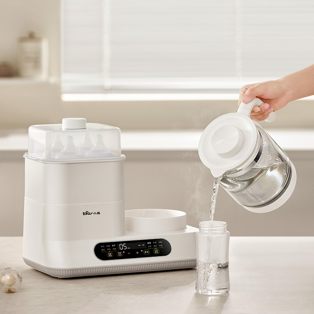 다기능 베이비 멸균기 따뜻함과 주전자